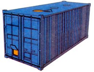20-футовый контейнер для насыпных грузов